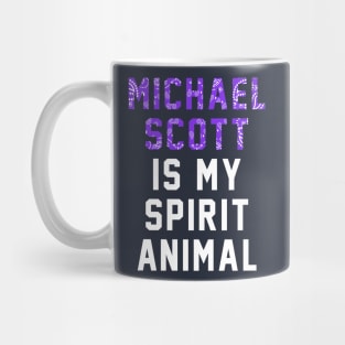 Micheal is My Spirit Animal Mug